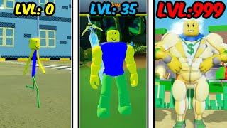 Rich Noob Becomes the STRONGEST in Roblox Strongman Simulator