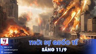 Thời sự Quốc tế sáng 11/9. Nổ hàng loạt rung chuyển Kiev; Ông Trump - bà Harris trước giờ tranh luận