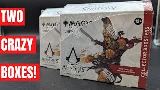 Big Hits! Opening TWO Assassin's Creed Universes Beyond Collector Boxes #MTG Ships 7/5