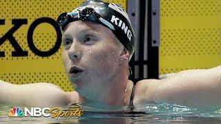 Lilly King holds off Efimova to win FINA 50m breaststroke crown | NBC Sports