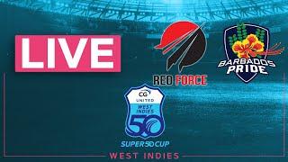  LIVE Trinidad and Tobago v Barbados | Semi-Final | CG United Super50 2024