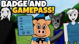 How To Get The WITCH Badge, All NEW Morphs & Gamepasses! | Three Little Pigs Analog Horror RP