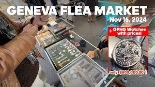 Buying Vintage Watches at Plainpalais + The GPHG Watchmaking Awards Exhibit, November 16, 2024