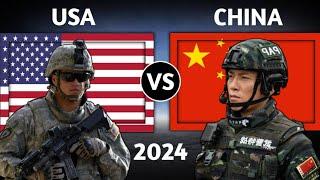 USA vs China Military Power Comparison 2024 | China vs USA Military Power 2024