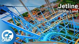 Jetline front seat on-ride 5K POV @60fps Gröna Lund Grona Lund