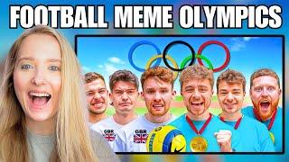 Reaction to FOOTBALL MEME OLYMPICS (chrismd)