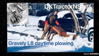 Gravely L8 Daytime plowing