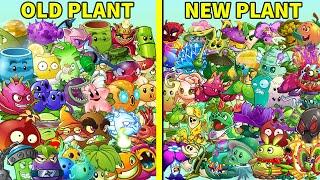 Team OLD Plants vs NEW Plants Battlez - Who Will Win? - PvZ 2 Team Plant vs Team Plant