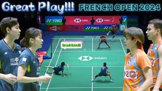 Great Play! Seo/Chae (KOR) vs Puavaranukroh/Taerattanachai (THA) | SF | Badminton FO24