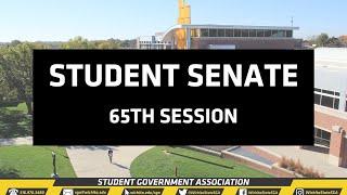 65th Student Senate - April 12, 2023