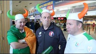 WATCH: Irish fans on their plans to avoid being turned away from Danish section