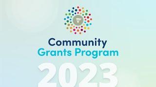 The Victoria Foundation's 2023 Community Grants Program