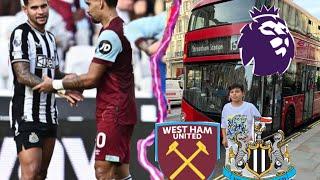 West Ham United vs Newcastle United Stadiumvlog️| Last Minute Goal for West Ham| PippoPepsi11