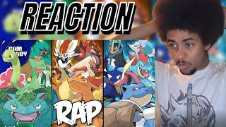 Rapper Reacts To POKEMON STARTER RAP CYPHER | Cam Steady ft DizzyEight, VI Seconds, PE$O PETE & More
