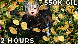 FFXIV: How to make 550K gil in 2 hours with BLUE MAGE.