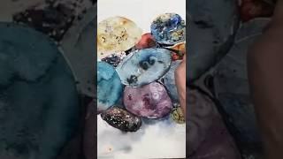 Special effects in Watercolour #waterpaint #art #watercolor