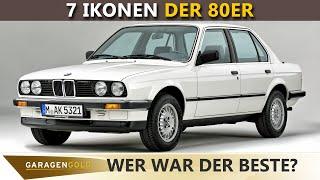 Ikonen der 80er  - 7 erfolgreiche Garagengold-Kult-Autos