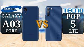 Samsung Galaxy A03 Core vs Tecno Pop 5 LTE | Full Comparison | Samsung A03 Core vs Pop 5 LTE