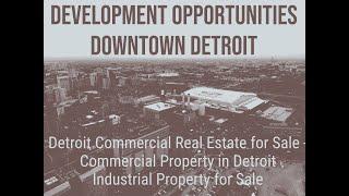 Commercial Property for Sale Detroit *** 3 Development Opportunities ***