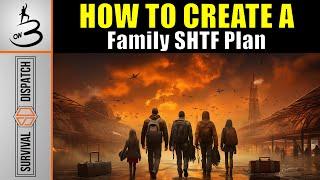 Don't Wait For DISASTER ! I Create A Family EMERGENCY PLAN.