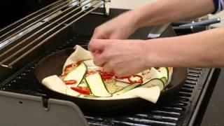 Grillad vegetarisk pizza - Grilltips från Coop