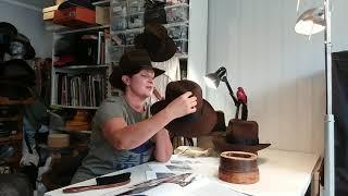 HATMAKING: Felt R&D, our New Deep-Sable felt arrives & more info about our Bespoke Hatting Service