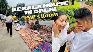 Kerala House ലെ  MP യുടെ  Room ൽ | Exploring area near Delhi Kerala House | Janpath Market