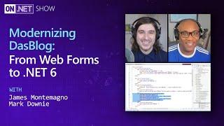 Modernizing DasBlog - from Web Forms to .NET 6