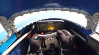 Speed Week 2017 435 MPH Pass: Cockpit Roof Camera