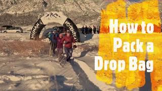 How to pack a Drop Bag