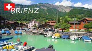 BRIENZ Switzerland  Walking Tour Near Lake Brienzersee Switzerland 4K 60p