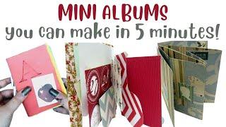 Mini Albums You Can Make in 5 Minutes