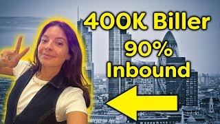 This recruiter billed 400K and had 90% Inbound candidates!