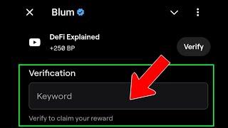 Defi Explained Blum Video Code | Blum YouTube Video Code 18 October | Defi Explained