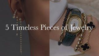 5 PIECES OF JEWELRY THAT YOU'LL NEVER REGRET BUYING | TIMELESS 2024 | Diamond Watches