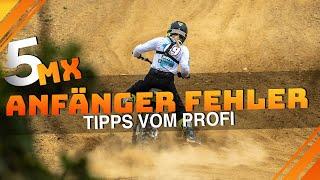 Motocross 5 Anfänger Fehler