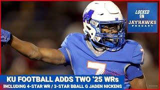 Kansas Jayhawks Football Adds Two Wide Receivers for 2025 Including Two-Sport Star Jaden Nickens