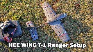 FPV Fixed Wing Build/Setup: HEE WING T-1 Ranger