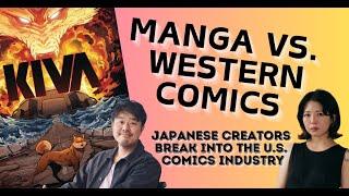 Manga vs. American Comics From Japanese Perspective | Interview w/ Creators of KIVA (Scout Comics)