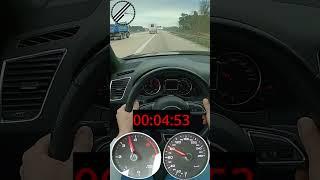 Audi Q5 3.0 V6 TDI quattro S tronic 245 PS 0-100 kmh Acceleration Test