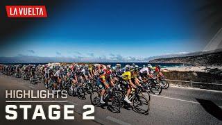 Vuelta a España 2024, Stage 2 | EXTENDED HIGHLIGHTS | 8/18/2024 | Cycling on NBC Sports