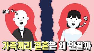 가족끼리 하는 결혼은 왜 금지되어 있을까