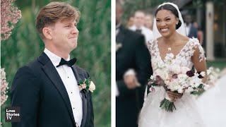 Olympic Gold Medalist Tara Davis-Woodhall & Husband Hunter Woodhall's Romantic Texas Wedding