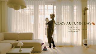 Cozy Autumn Cleaning & Cooking Routine  | Slow living