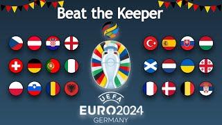 UEFA EURO 2024 Germany | Beat the Keeper Marble Race