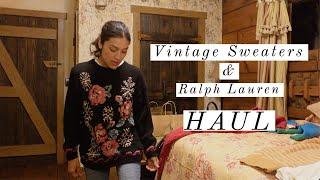 Ralph Lauren moment | Vintage Sweater shopping | Weekly Vlog | Christian Savelle