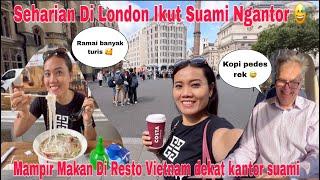 Seharian Dilondon Habis ngurus Passport!! Mampir KULINER an dekat kantor Suami