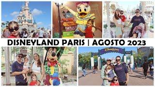 DISNEYLAND PARIS AGOSTO 2023 | DIA 1 | VLOG FAMILIAR ‍‍‍