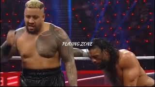 Roman Reigns vs Solo Sikoa Tribal Combat WWE Raw Netflix - Original Tribal Chief vs New Tribal Chief