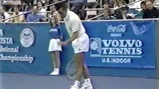 US Indoor 1987 SF - Jimmy Connors v Mikael Pernfors